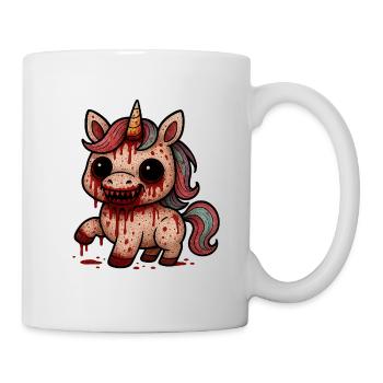 Bloody Horror Unicorn - Mug - white - Right