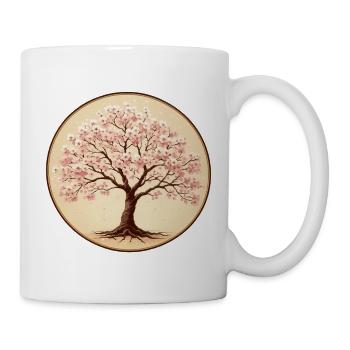 Delicate cherry blossom tree - Mug - white - Right