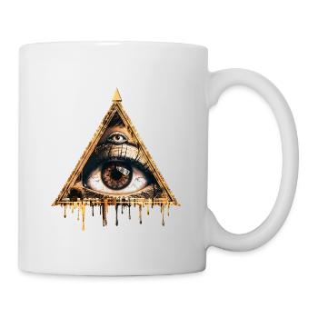 Mystic Eye in Golden Triangle - Mug - white - Right