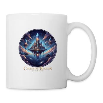 Heavenly castle in space - Mug - white - Right