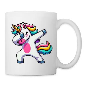 Dabbing Unicorn Dab Unicorn Girl Unicorns - Mug - white - Right
