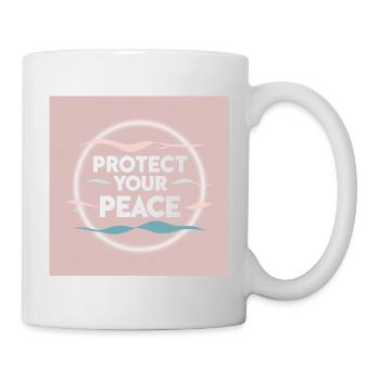 Peace protection - Mug - white - Right
