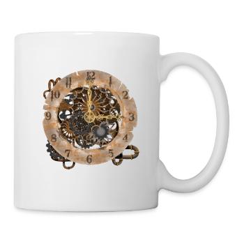 Steampunk watches - Mug - white - Right