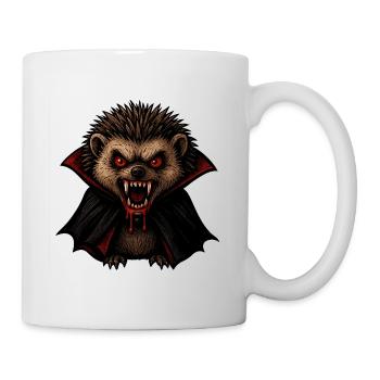 Creepy Hedgehog - Mug - white - Right