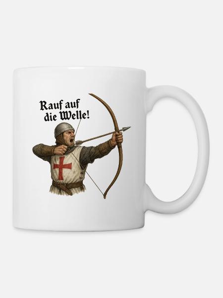 Archer – Get on the wave! - Mug - white