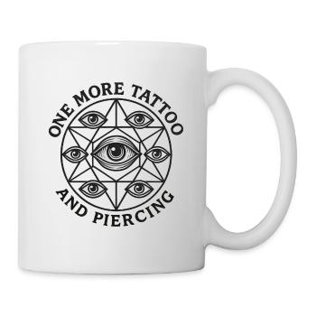 All-Seeing Circle Tattoo - Mug - white - Right