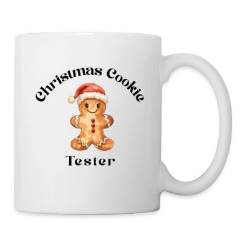 Christmas Cookie Tester – Lebkuchen Style - Tasse - Weiß - Rechts