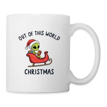 Alien Xmas – Out of This World Christmas - Mug - white - Right