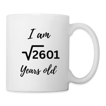 √2601 – 51 years old and full of life - Mug - white - Right