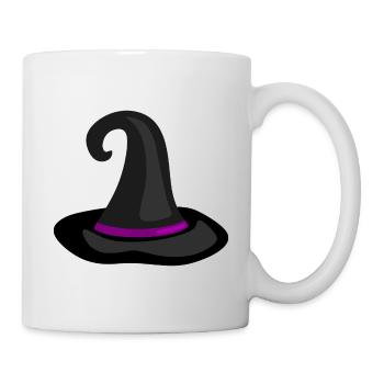 Magische Hexenhut Illustration - Tasse - Weiß - Rechts
