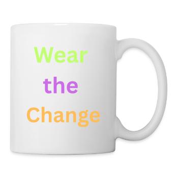 Renforcer la conception typographique du futur - Mug blanc - blanc - Droite