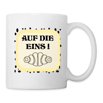 HAMBURG FRANZBRÖTCHEN EINS - Tasse - Weiß - Rechts