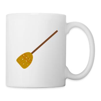 Sternenhexenbesen in Herbstfarben - Tasse - Weiß - Rechts