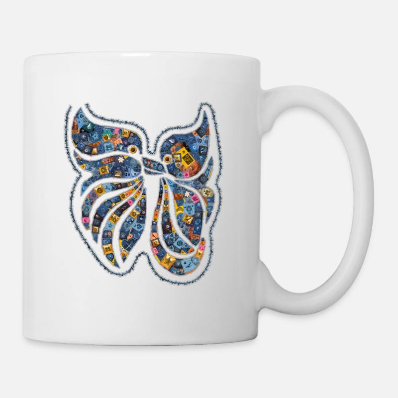 Kissing Birds VVA1 - Mug - white