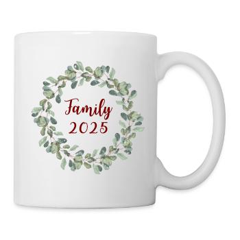 Advent Wreath Family Family 2025 Christmas - Mug - white - Right