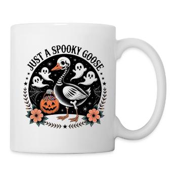 Juste une oie effrayante - Mug blanc - blanc - Droite