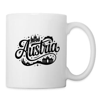 Austria - Souvenir Design - Mug - white - Right