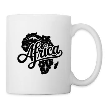 Afrika - Souvenir-Design - Tasse - Weiß - Rechts