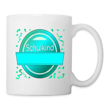 SCHOOL ENROLLMENT SCHOOLCHILD NAME SIGN - Mug - white - Right
