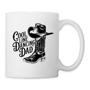 Line Dance Dad Cooler Line Dance Dad - Mug - white - Right