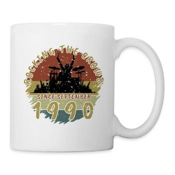 35e anniversaire, Rock the Crowd DRM 09/1990 - Mug blanc - blanc - Droite