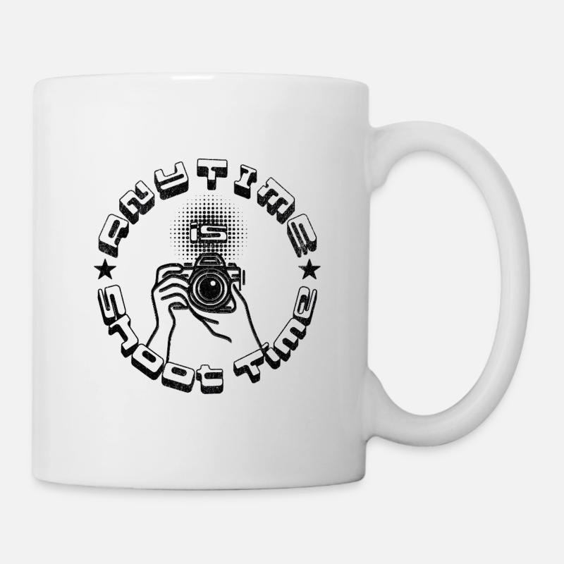 Anytime is Shoot Time - Mug - white