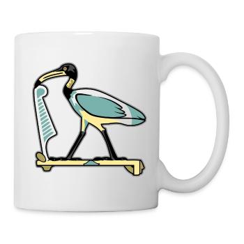 THOTH Egyptian Symbol - Mug - white - Right
