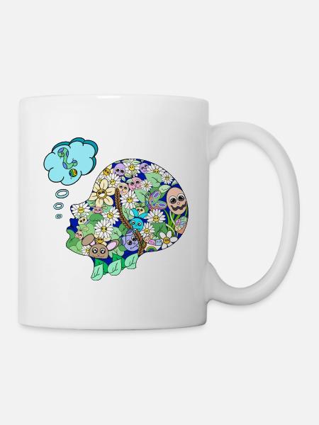 kreativer Geist - Mug blanc - blanc