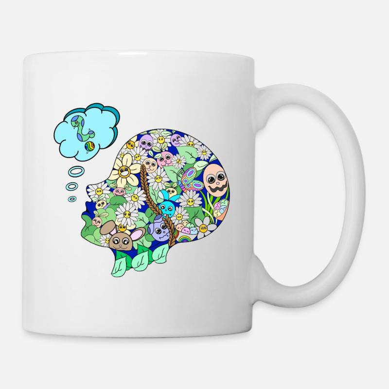 kreativer Geist - Mug blanc - blanc
