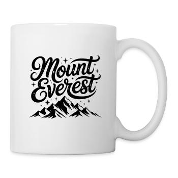 Mount Everest - Souvenir Design - Mug - white - Right