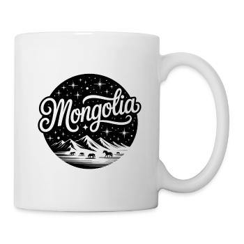 Mongolia - Souvenir Design - Mug - white - Right