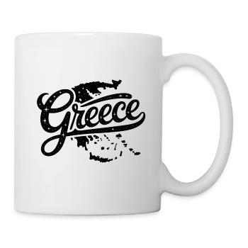 Griechenland - Souvenir-Design - Tasse - Weiß - Rechts