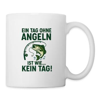 Day without fishing - No day - Mug - white - Right