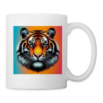 tigre - Mug blanc - blanc - Droite