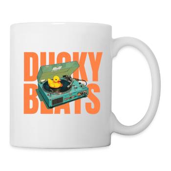 Ducky BEats - Tasse - Weiß - Rechts