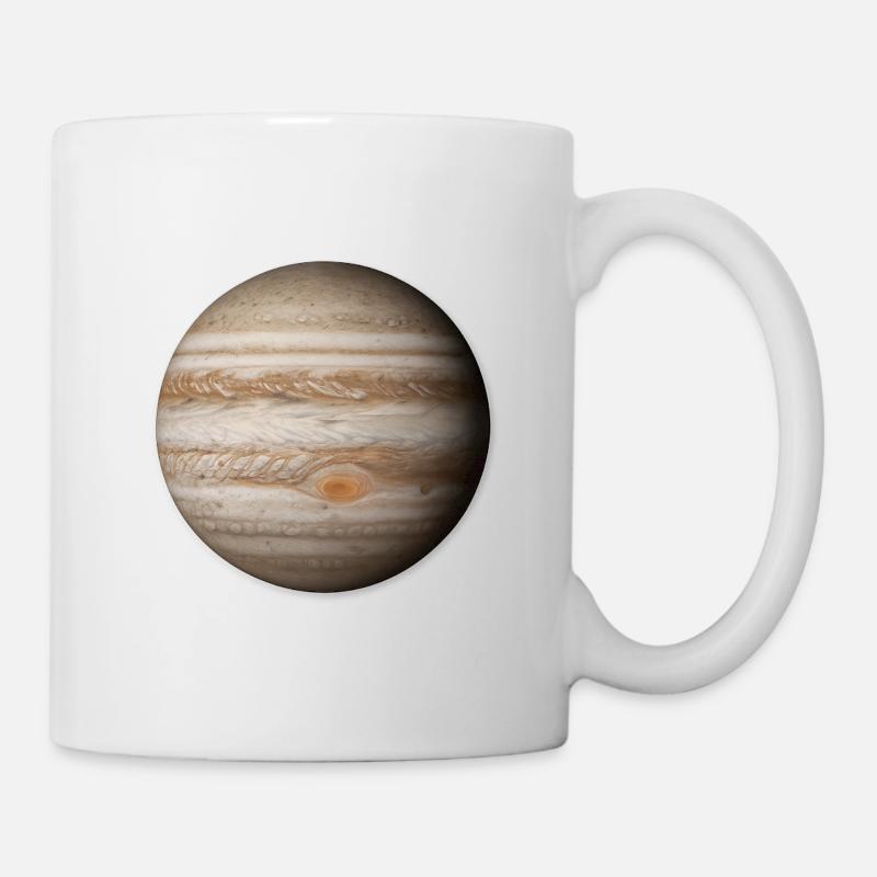 Jupiter - Planète Jupiter - Mug blanc - blanc
