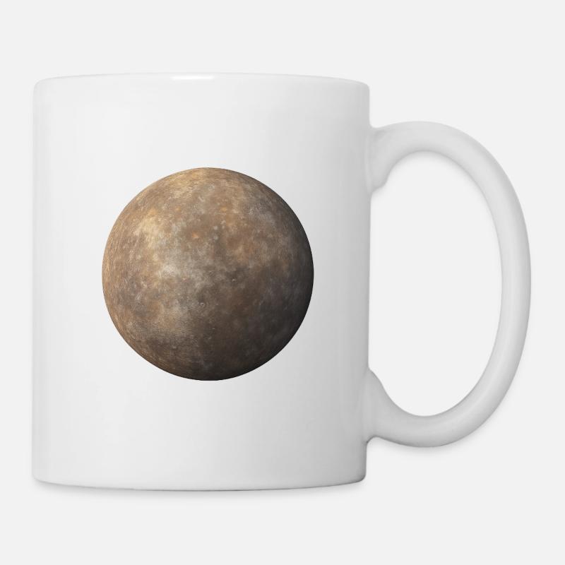 Mercure - Planète Mercure - Mug blanc - blanc
