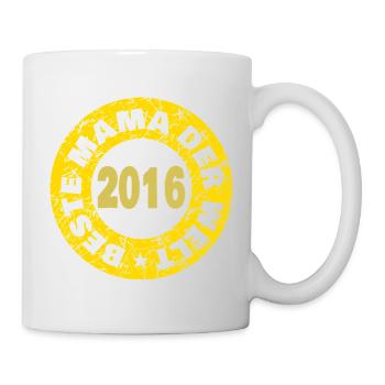 Mama 2016 - Tasse - Weiß - Rechts