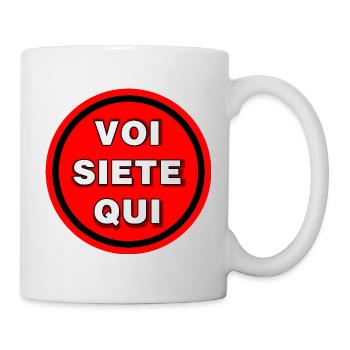Sie sind hier - Tasse - Weiß - Rechts