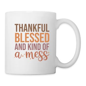 Gratitude and Speech of Love Design - Mug - white - Right
