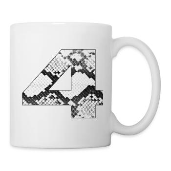 Snake Pattern Design Number 4 - Mug - white - Right