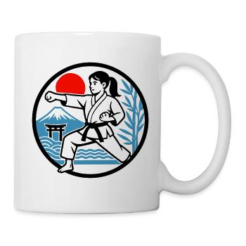 KIarate Nature - Mug - white - Right