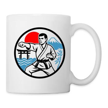 Karate Nature - Mug - white - Right