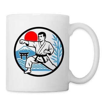 Karate Nature - Mug - white - Right