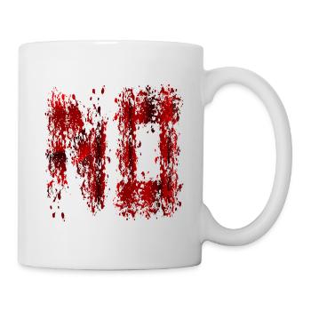 Blood Splatter Halloween Costume - Mug - white - Right