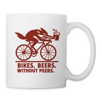 Fox on the run - Mug - white - Right