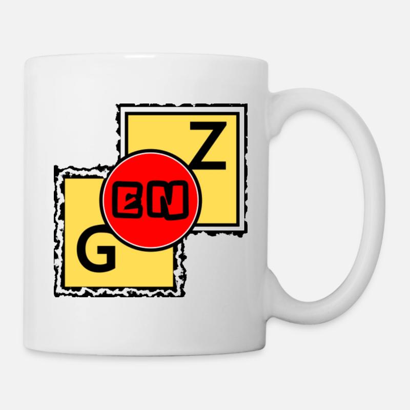 Blocs GEN Z - Mug blanc - blanc