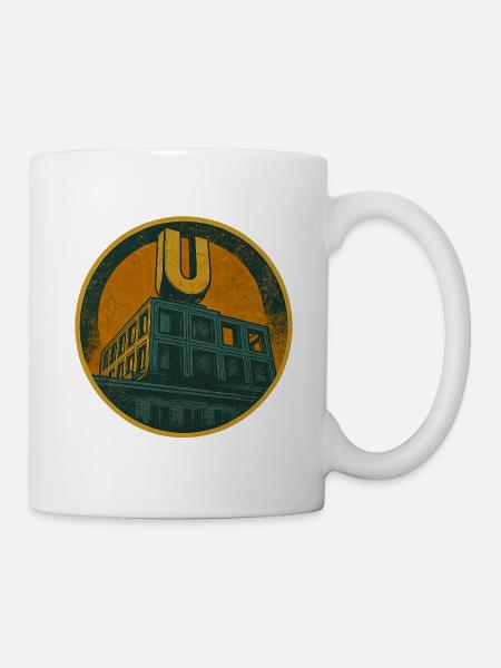 Dortmund U - Tasse - Weiß