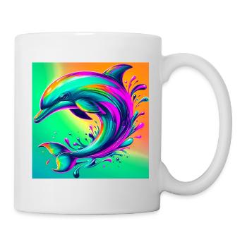 dolphin - Mug - white - Right
