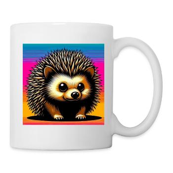 hedgehog - Mug - white - Right
